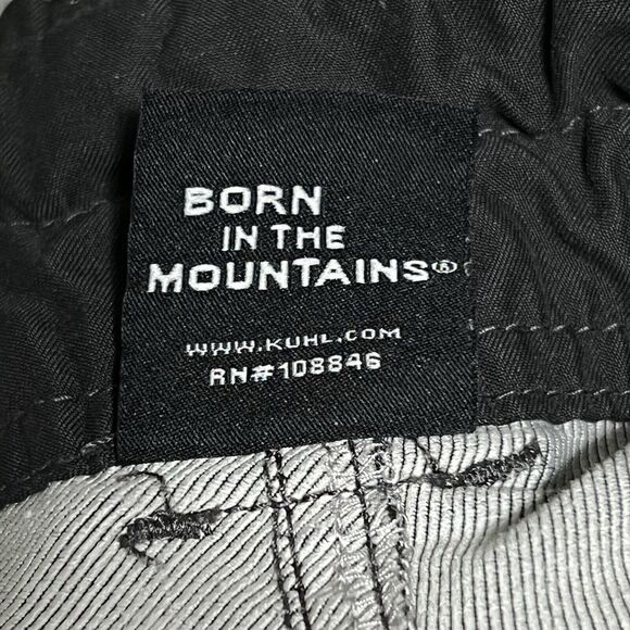 KUHL Amphibious Hybrid Shorts Men’s WAIST 36 TAG 38  Gray Hiking Outdoor Pockets - Picture 12 of 17